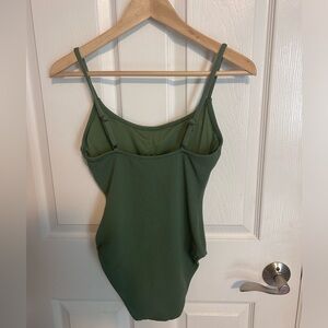 NWT Andie Swim Amalfi One Piece SeaGreen XS Tall Ribbed